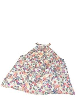 JM studio by John Meyer Floral Button-Front Blouse - Cream with Pink & Blue
